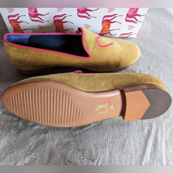 Ronner Equestrian Mimosas Love Velvet Loafers - Picture 7 of 13